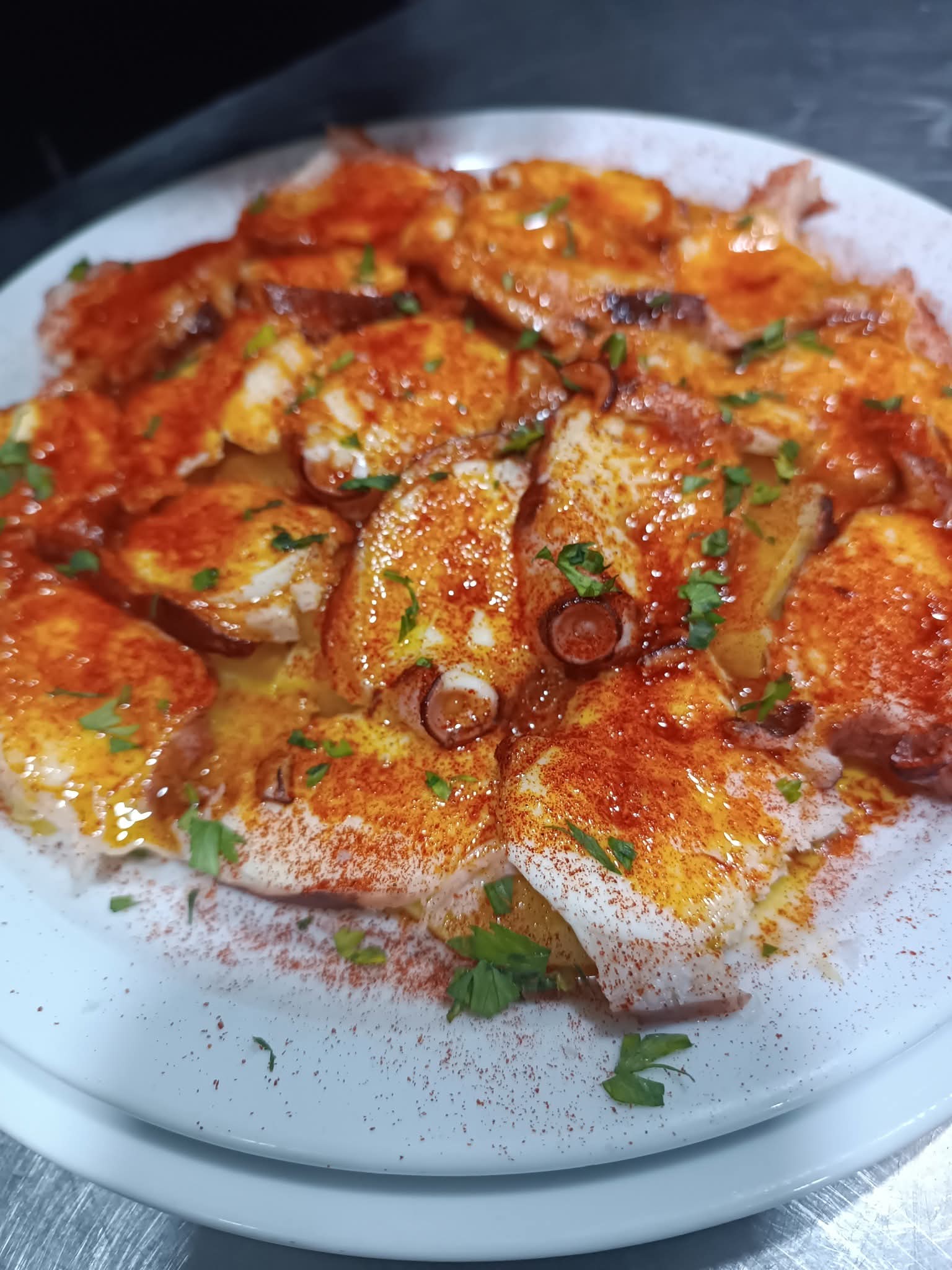 Pulpo a la gallega de Casa Javi