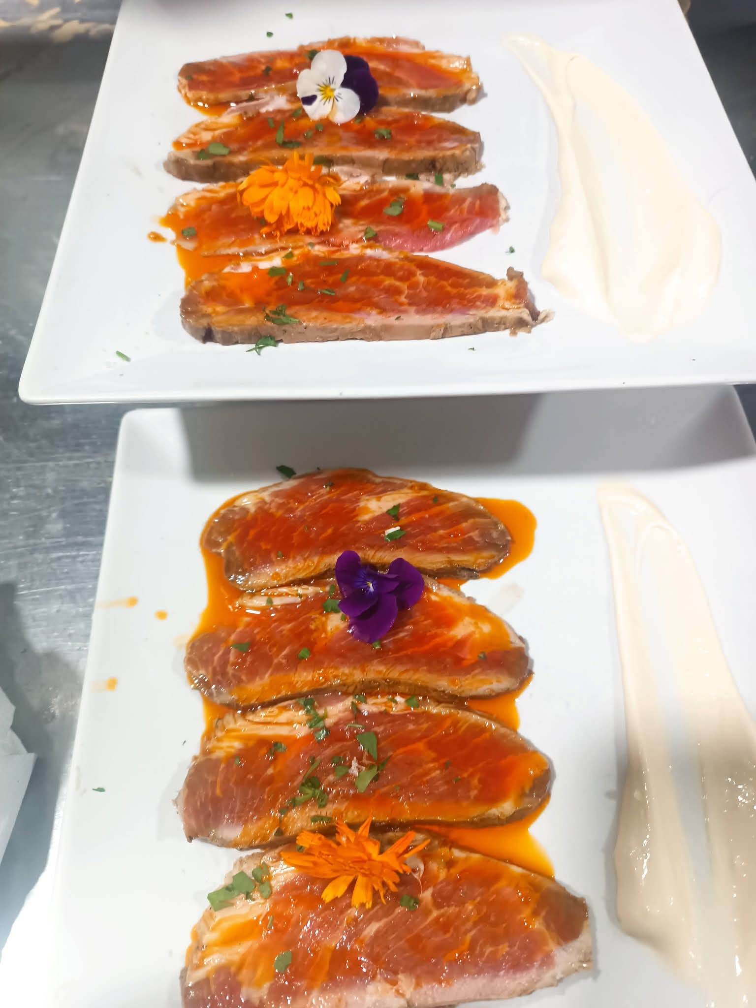Tataki de presa ibérica